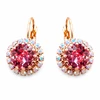 Diamond Sky Jewelry Auskarai „Clarice IX (Light Rose)“ su Swarovski® kristalais