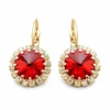 Diamond Sky Jewelry Auskarai „Clarice IX (Scarlet)“ su Swarovski® kristalais