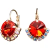 Diamond Sky Jewelry Auskarai „Clarice V (Light Siam)“ su Swarovski® kristalais