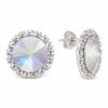 Diamond Sky Jewelry Auskarai „Clarice X (Aurora Borealis)“ su Preciosa® kristalais