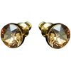 Diamond Sky Jewelry Auskarai „Classic (Golden Shadow)“ su Swarovski® kristalais