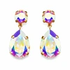 Diamond Sky Jewelry Auskarai „Crystal Drop IV (Aurora Borealis)“ su Swarovski® kristalais