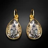 Diamond Sky Jewelry Auskarai „Crystal Drop (Rose Patina)“ su Swarovski® kristalais
