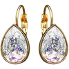 Diamond Sky Jewelry Auskarai „Crystal Drop (Baltas Patina)“ su Swarovski® kristalais