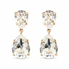 Diamond Sky Jewelry Auskarai „Crystal Drop III“ su Swarovski® kristalais