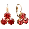 Diamond Sky Jewelry Auskarai „Crystal Lady II (Scarlet)“ su Swarovski® kristalais