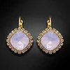 Diamond Sky Jewelry Auskarai „Glare III (Rose Vanduo Opal)“ su Swarovski® kristalais
