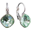 Diamond Sky Jewelry Auskarai „Glare IV (Chrysolite)“ su Swarovski® kristalais