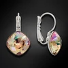 Diamond Sky Jewelry Auskarai „Glare IV (Luminous Žalias)“ su Swarovski® kristalais
