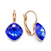 Diamond Sky Jewelry Auskarai „Glare IV (Majestic Mėlyna)“ su Swarovski® kristalais