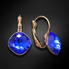 Diamond Sky Jewelry Auskarai „Glare IV (Majestic Mėlyna)“ su Swarovski® kristalais