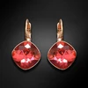 Diamond Sky Jewelry Auskarai „Glare IV (Padparadscha)“ su Swarovski® kristalais