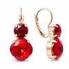 Diamond Sky Jewelry Auskarai „Glare (Light Siam)“ su Preciosa® kristalais