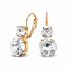 Diamond Sky Jewelry Auskarai „Glare VI“ su Swarovski® kristalais