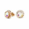 Diamond Sky Jewelry Auskarai „Glory (Aurora Borealis)“ su Preciosa® kristalais