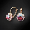 Diamond Sky Jewelry Auskarai „Glory II (Light Siam Shimmer)“ su Swarovski® kristalais