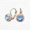 Diamond Sky Jewelry Auskarai „Glory II (Ocean DeLite)“ su Swarovski® kristalais