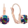 Diamond Sky Jewelry Auskarai „Glory II (Rainbow Dark)“ su Swarovski® kristalais
