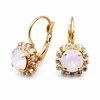 Diamond Sky Jewelry Auskarai „Glory II (Rose Vanduo Opal)“ su Swarovski® kristalais