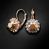 Diamond Sky Jewelry Auskarai „Glory II (Rose Gold)“ su Swarovski® kristalais