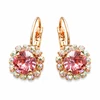Diamond Sky Jewelry Auskarai „Glory II (Rose Peach)“ su Swarovski® kristalais