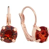 Diamond Sky Jewelry Auskarai „Glory II (Smoked Amber)“ su Swarovski® kristalais