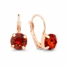 Diamond Sky Jewelry Auskarai „Glory II (Smoked Amber)“ su Swarovski® kristalais