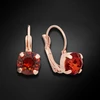 Diamond Sky Jewelry Auskarai „Glory II (Smoked Amber)“ su Swarovski® kristalais