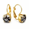Diamond Sky Jewelry Auskarai „Glory (Juodas Patina)“ su Swarovski® kristalais