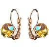Diamond Sky Jewelry Auskarai „Glory (Light Topaz Shimmer)“ su Swarovski® kristalais