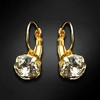 Diamond Sky Jewelry Auskarai „Glory (Sidabrinis Patina)“ su Swarovski® kristalais