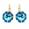 Diamond Sky Jewelry Auskarai „Gorgon (Bermuda Mėlyna)“ su Swarovski® kristalais