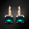 Diamond Sky Jewelry Auskarai „Imperial (Emerald)“ su Swarovski® kristalais