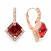 Diamond Sky Jewelry Auskarai „Imperial III (Scarlet)“ su Swarovski® kristalais