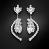 Diamond Sky Jewelry Auskarai „J’Adore V“ su Swarovski® kristalais