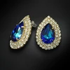 Diamond Sky Jewelry Auskarai „Jasmine (Bermuda Mėlyna)“ su Swarovski® kristalais