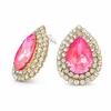 Diamond Sky Jewelry Auskarai „Jasmine (Lotus Rožinė DeLite)“ su Swarovski® kristalais