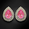 Diamond Sky Jewelry Auskarai „Jasmine (Lotus Rožinė DeLite)“ su Swarovski® kristalais