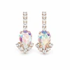 Diamond Sky Jewelry Auskarai „Leonora II (Aurora Borealis)“ su Preciosa® kristalais