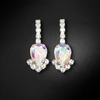 Diamond Sky Jewelry Auskarai „Leonora II (Aurora Borealis)“ su Preciosa® kristalais