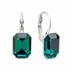Diamond Sky Jewelry Auskarai „Lourdes (Emerald)“ su Swarovski® kristalais