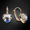 Diamond Sky Jewelry Auskarai „Lucia (Bermuda Mėlyna)“ su Swarovski® kristalais