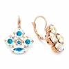 Diamond Sky Jewelry Auskarai „Morion (Aurora Borealis)“ su Swarovski® kristalais