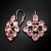 Diamond Sky Jewelry Auskarai „Splendor II (Light Rose)“ su Swarovski® kristalais