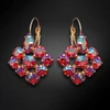 Diamond Sky Jewelry Auskarai „Splendor (Light Siam Shimmer)“ su Swarovski® kristalais
