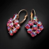 Diamond Sky Jewelry Auskarai „Splendor (Light Siam Shimmer)“ su Swarovski® kristalais