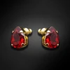 Diamond Sky Jewelry Auskarai „Venus II (Siam)“ su Swarovski® kristalais