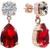 Diamond Sky Jewelry Auskarai „Venus IV (Light Siam)“ su Preciosa® kristalais