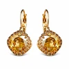 Diamond Sky Jewelry Auskarai „Vintage IV (Golden Shadow)“ su Swarovski® kristalais