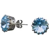Diamond Sky Jewelry Auskarai „Vintage VII (Aquamarine Mėlyna)“ su Swarovski® kristalais